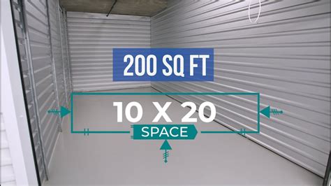 can a car fit in a 10x20 storage unit