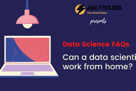 can a data scientist work from home