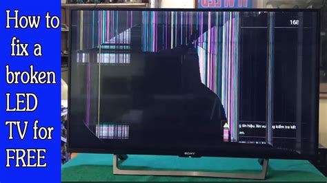 can a flat screen tv be repaired