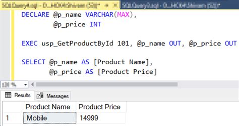 Can A Function Return Two Values In Sql Server