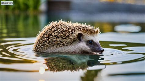 can a hedgehog swim