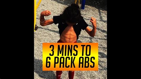 Can A Kid Get Abs In A Week