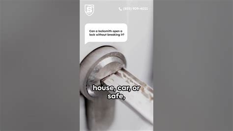 Can A Locksmith Open A Lock Without Breaking It