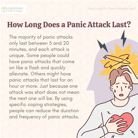 can a panic attack last long