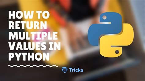 can a python function return multiple values if yes how it works