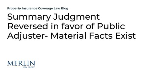 can a summary judgement be reversed