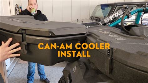 Can Am Cooler Install