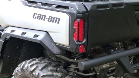 Can Am Defender Exhaust Problems