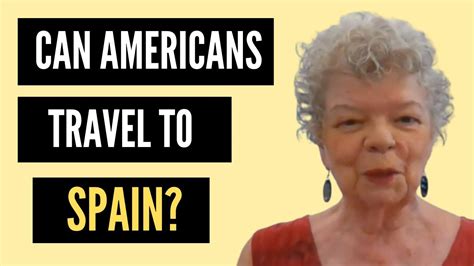 can americans travel to spain