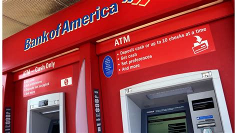can bank of america atm deposit cash