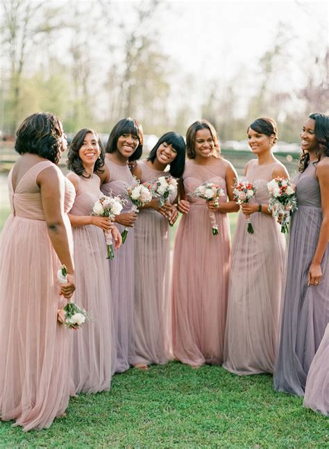 Perfect Can Bridesmaids Wear Different Color Dresses For New Style