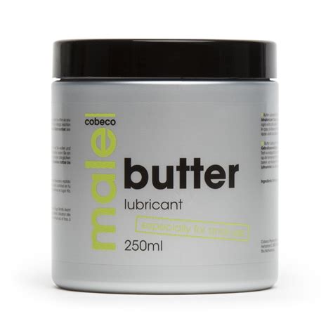 can butter be used as anal lube