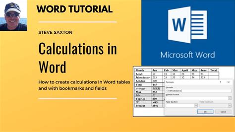 Can Calculations Be Done In Word