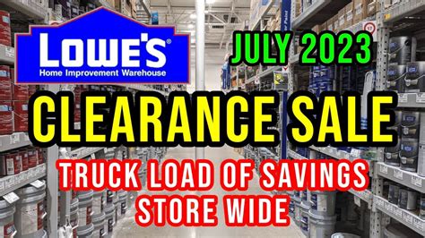 Can Clearance Items Be Returned To Lowes