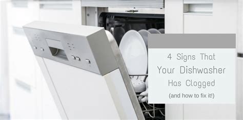 Can Dishwashers Get Clogged