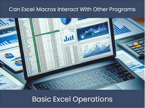 can excel macros interact with other programs