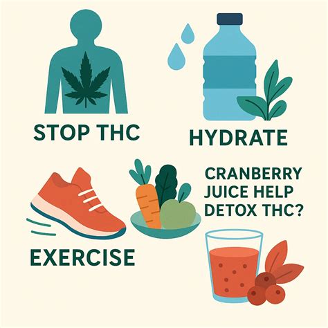 can exercise help detox thc