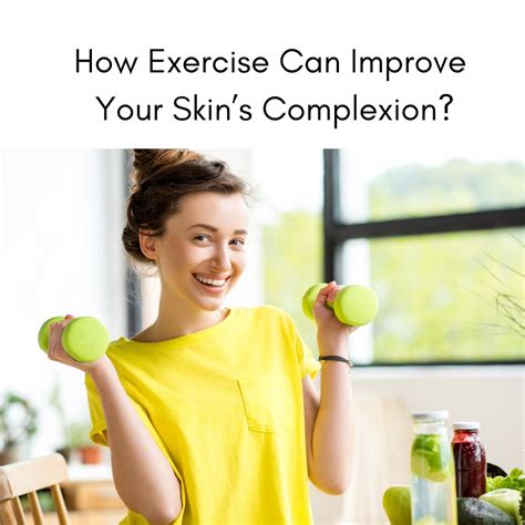 can exercise improve complexion