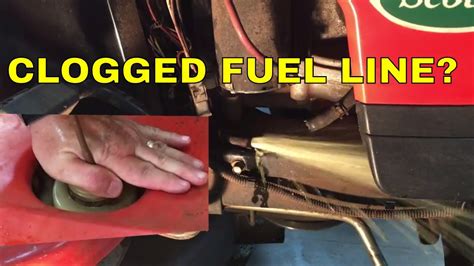 Can Fuel Lines Get Clogged