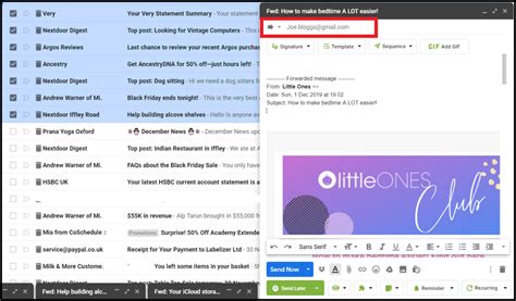 can gmail forward to multiple emails