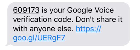 can google voice receive verification code
