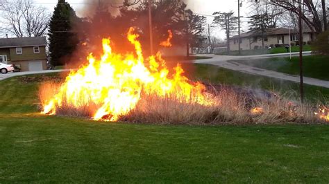 Can Grass Catch On Fire