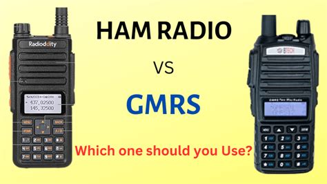 Can Ham Operators Use Gmrs