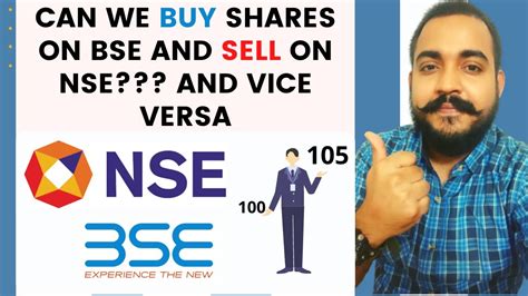 can i buy a stock in bse and sell in nse