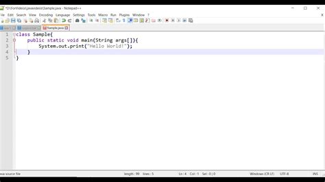 can i code java in notepad