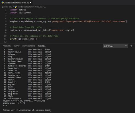 can i create a database in python