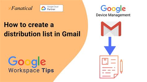 can i create a distribution list in gmail