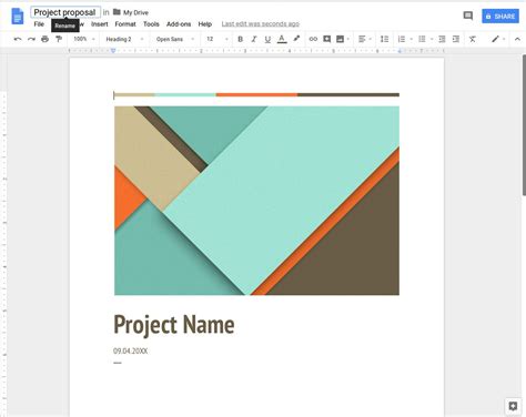 can i create a template in google docs