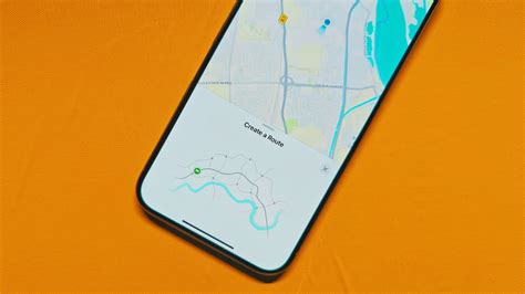 can i create and save a route in apple maps