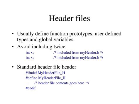 can i define function in header file