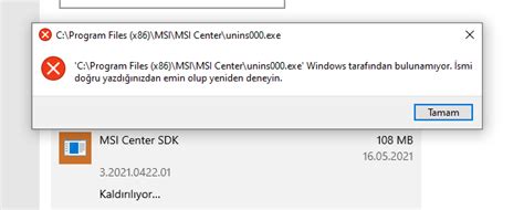 can i delete msi center sdk