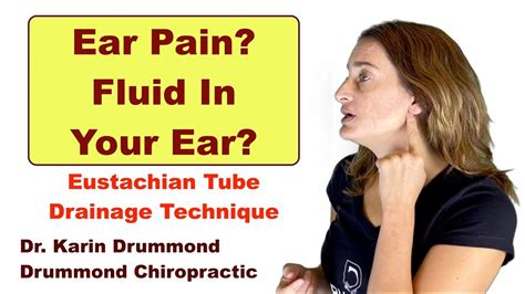 can i exercise with fluid in my ear