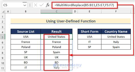 can i find multiple words in excel