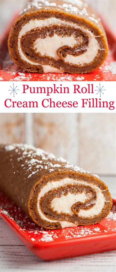 Pumpkin Roll With Cream Cheese Filling Easy Recipe for First Timers!