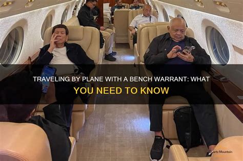 Can I Get On A Plane With A Warrant