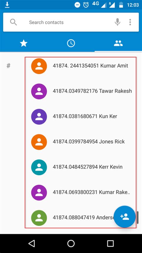 can i import contacts from excel to android