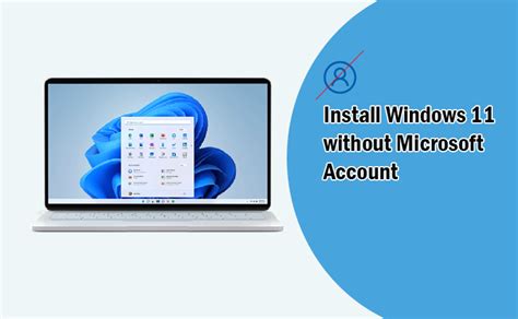 can i install windows without microsoft account