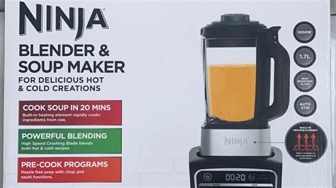 can i make soup in a ninja blender