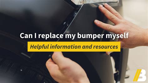 Can I Replace My Bumper Myself