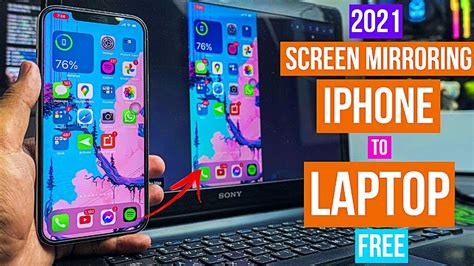 can i screen mirror iphone to hp laptop