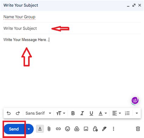can i share an email group in gmail