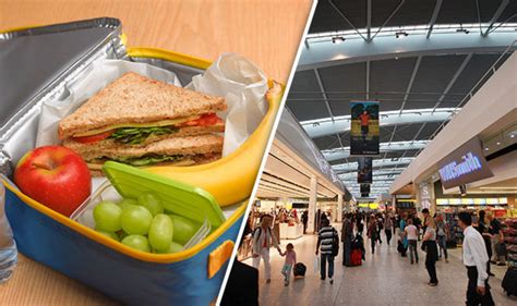 can i take food through airport security uk