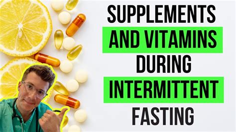 Can I Take Supplements While Intermittent Fasting
