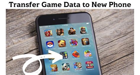 can i transfer game data from one android phone to another