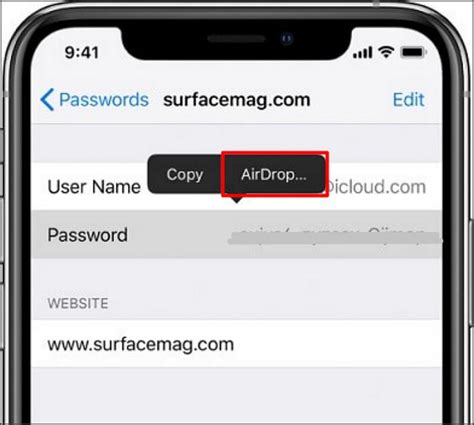 can i transfer passwords from one iphone to another