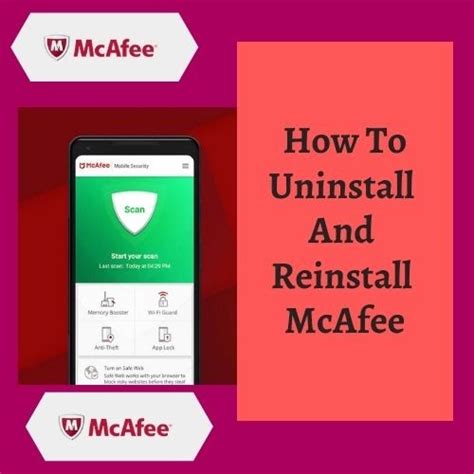 can i uninstall and reinstall mcafee